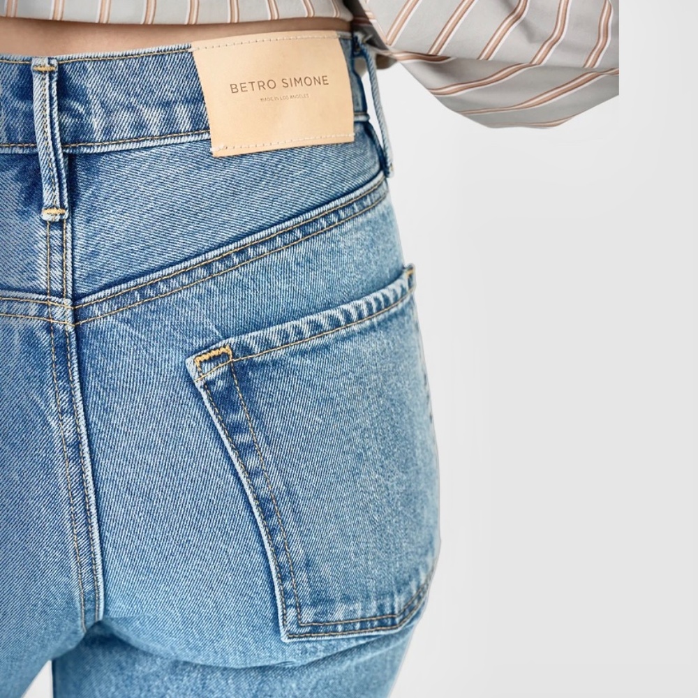 BETRO SIMONE Lindsay Straight Leg Jean | NWT | Size 25 - Picture 4 of 11